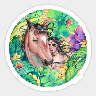 Love Horse Sticker